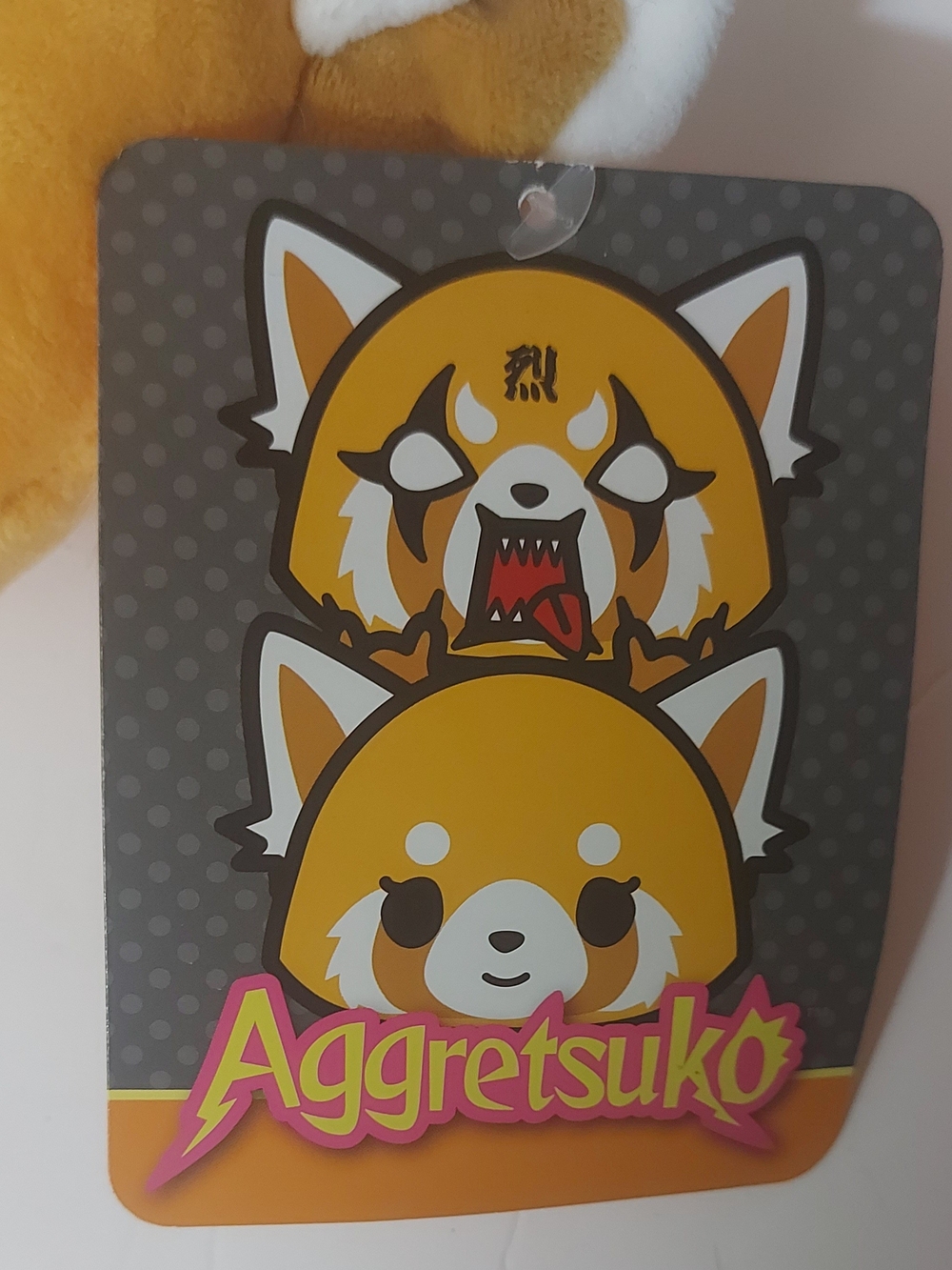 Aggretsuko 6" Rage Plush - Picture 4 of 6
